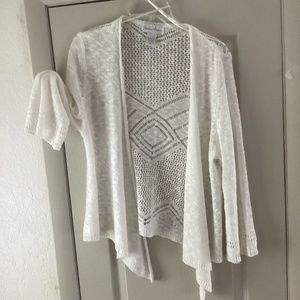 Summer lightweight, open sweater Ladies XL 3/4 sleeve